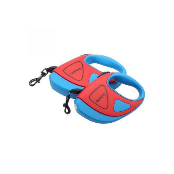 QQPETS-Retractable Fiber Leash with Led - 5 Colors