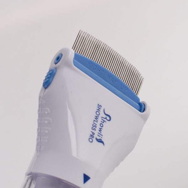 Electric comb for lice and flea treatment