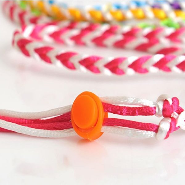 Hand-Woven Small Pet Dual-Purpose Traction Rope Pet Sliding Mouse Rope Walking Squirrel Traction Rope Hamster Supplies