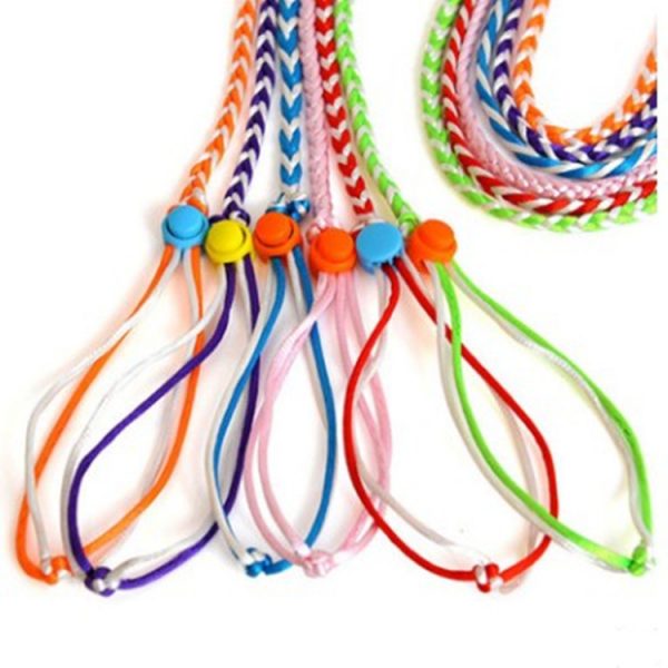 Hand-Woven Small Pet Dual-Purpose Traction Rope Pet Sliding Mouse Rope Walking Squirrel Traction Rope Hamster Supplies