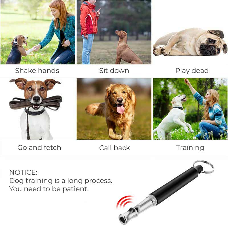 Silent Dog Whistle Pet Training Tool