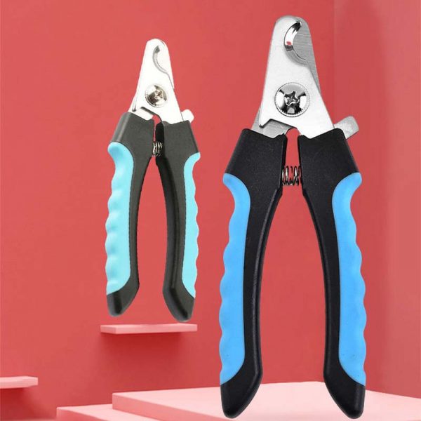 Stainless Steel Pet Nail Clippers with Nail File