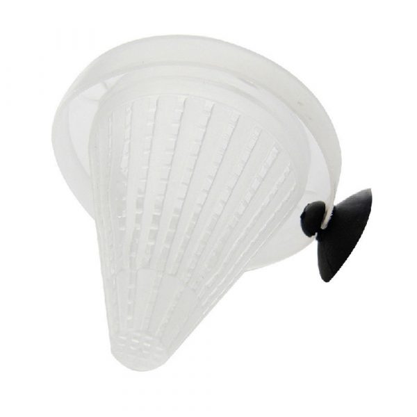 Aquarium White Funnel Feeder