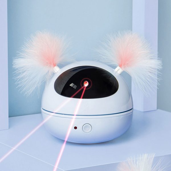 Automatic cat toy with infrared laser light - Robot Xiaobao