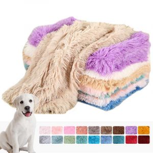 Fluffy Plush Dog Blanket