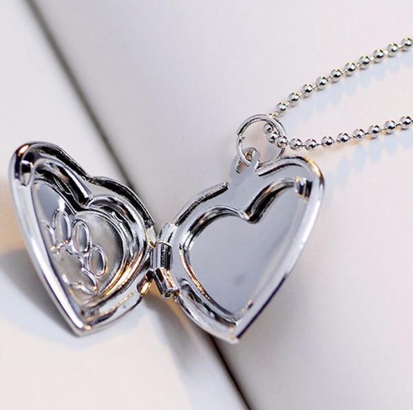 Pet Paw Footprint Necklace