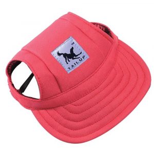 Tailup-Small Pet Summer Baseball Visor Cap