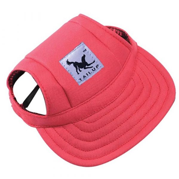 Tailup-Small Pet Summer Baseball Visor Cap