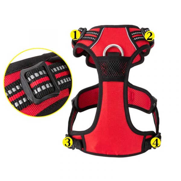 Truelove Pet Reflective Nylon Harness