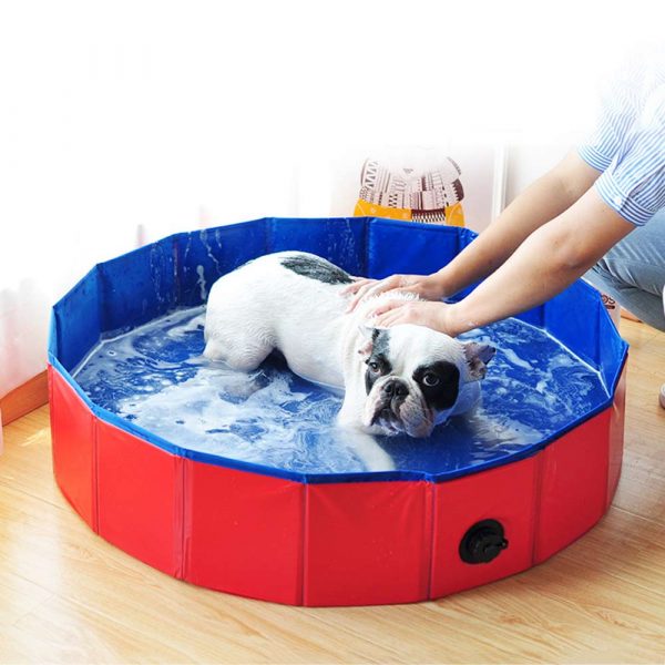 Indoor and outdoor folding portable pools