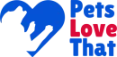 PETS LOVE THAT Logo Pet Shop